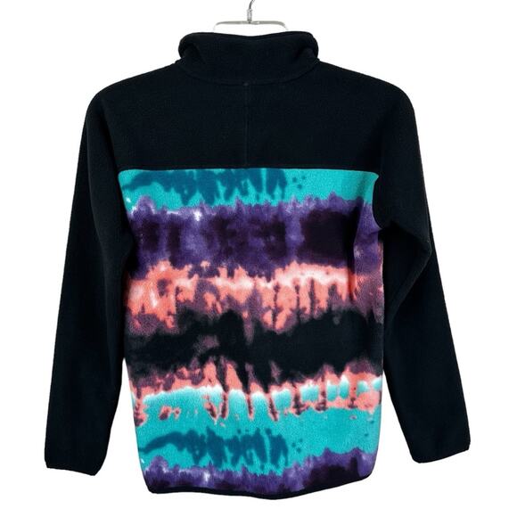 Burton Youth Medium Spark Pullover Fleece Jacket Multicolor Black Coat - Picture 2 of 11